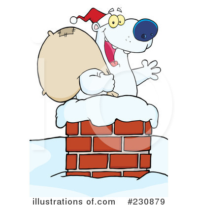 Royalty-Free (RF) Polar Bear Clipart Illustration by Hit Toon - Stock Sample #230879