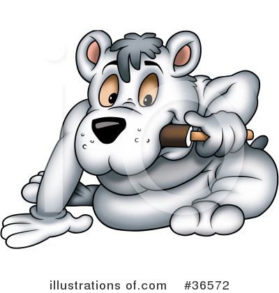 Royalty-Free (RF) Polar Bear Clipart Illustration by dero - Stock Sample #36572