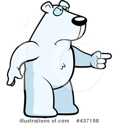 Polar Bear Clipart #437198 by Cory Thoman