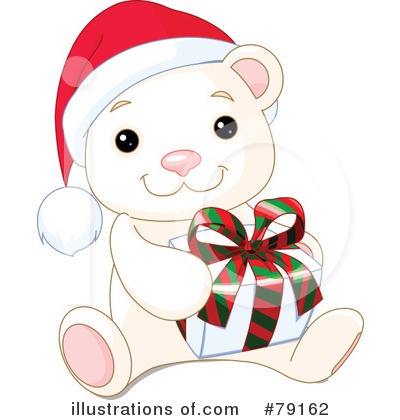 Royalty-Free (RF) Polar Bear Clipart Illustration by Pushkin - Stock Sample #79162