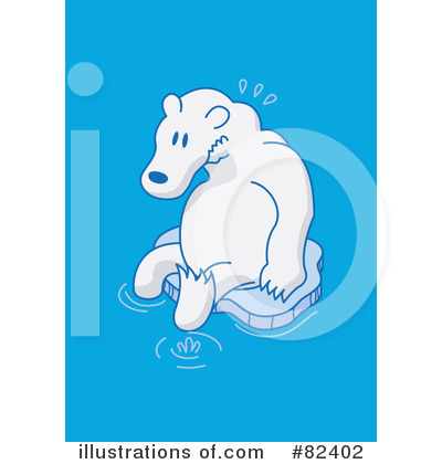 Royalty-Free (RF) Polar Bear Clipart Illustration by Zooco - Stock Sample #82402