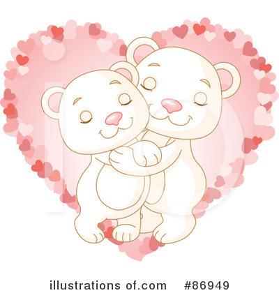 Royalty-Free (RF) Polar Bear Clipart Illustration by Pushkin - Stock Sample #86949