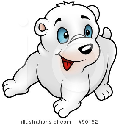Royalty-Free (RF) Polar Bear Clipart Illustration by dero - Stock Sample #90152