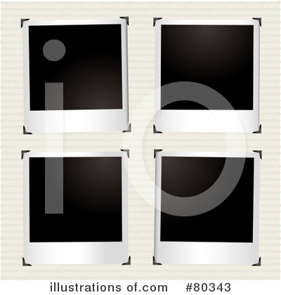Royalty-Free (RF) Polaroid Clipart Illustration by michaeltravers - Stock Sample #80343