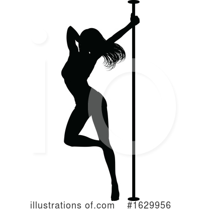 Royalty-Free (RF) Pole Dancer Clipart Illustration by AtStockIllustration - Stock Sample #1629956