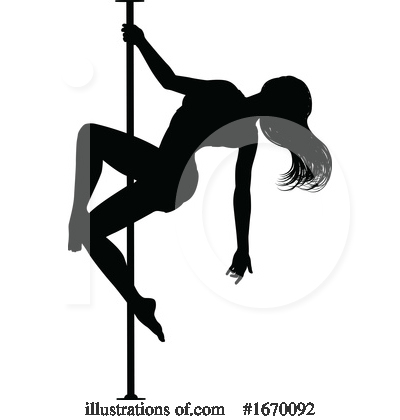 Royalty-Free (RF) Pole Dancer Clipart Illustration by AtStockIllustration - Stock Sample #1670092