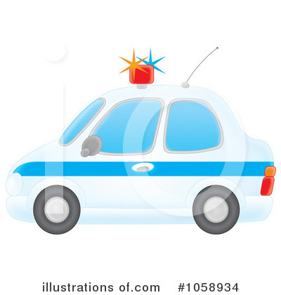 Police Car Clipart #1058934 by Alex Bannykh