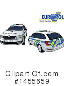 Police Car Clipart #1455659 by dero