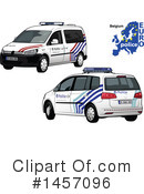 Police Car Clipart #1457096 by dero