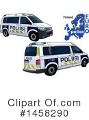 Police Car Clipart #1458290 by dero