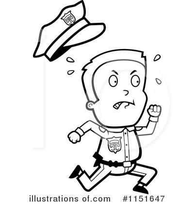 Royalty-Free (RF) Police Clipart Illustration by Cory Thoman - Stock Sample #1151647