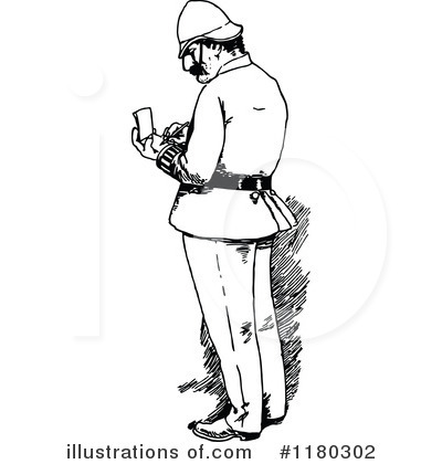 Officer Clipart #1180302 by Prawny Vintage