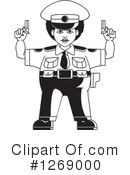 Police Clipart #1269000 by Lal Perera