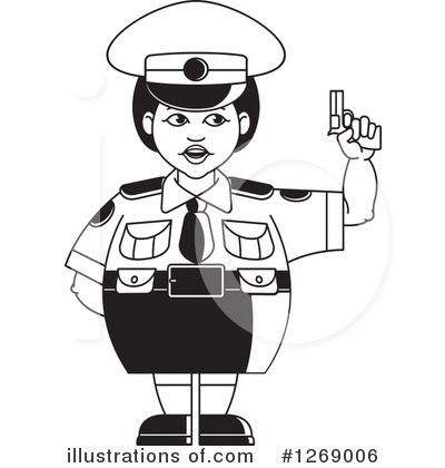 Police Clipart #1269006 by Lal Perera