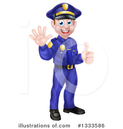 Law Enforcement Clipart #1333586 by AtStockIllustration