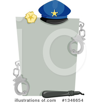 Handcuffs Clipart #1346654 by BNP Design Studio