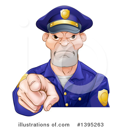 Law Enforcement Clipart #1395263 by AtStockIllustration
