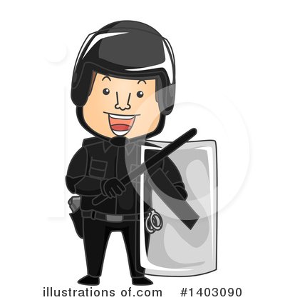 Officer Clipart #1403090 by BNP Design Studio
