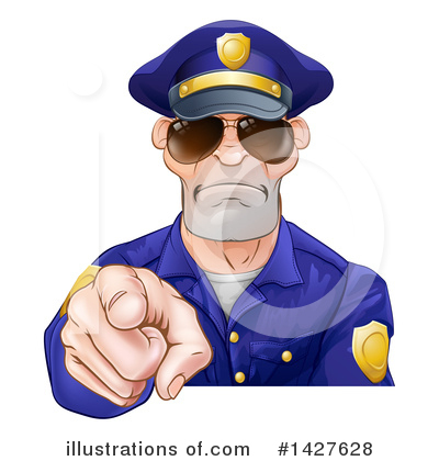 Law Enforcement Clipart #1427628 by AtStockIllustration