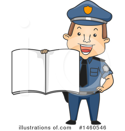 Royalty-Free (RF) Police Clipart Illustration by BNP Design Studio - Stock Sample #1460546