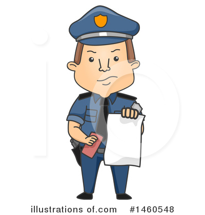 Royalty-Free (RF) Police Clipart Illustration by BNP Design Studio - Stock Sample #1460548