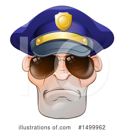 Royalty-Free (RF) Police Clipart Illustration by AtStockIllustration - Stock Sample #1499962