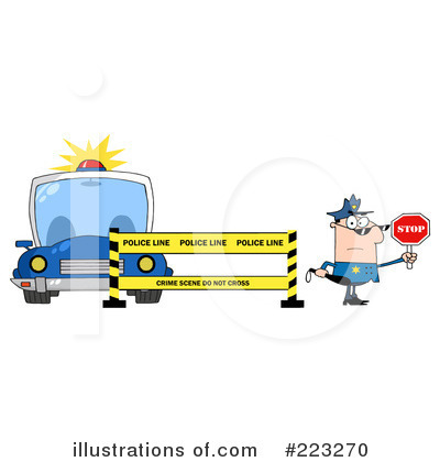 Police Man Clipart #223270 by Hit Toon
