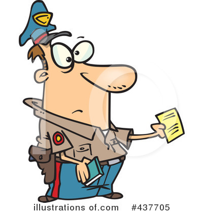 Police Officer Clipart #437705 by toonaday