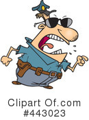 Police Clipart #443023 by toonaday