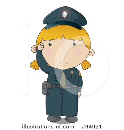 Royalty-Free (RF) Police Clipart Illustration by YUHAIZAN YUNUS - Stock Sample #64921