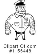 Police Man Clipart #1156448 by Cory Thoman