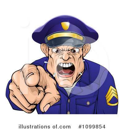 Law Enforcement Clipart #1099854 by AtStockIllustration