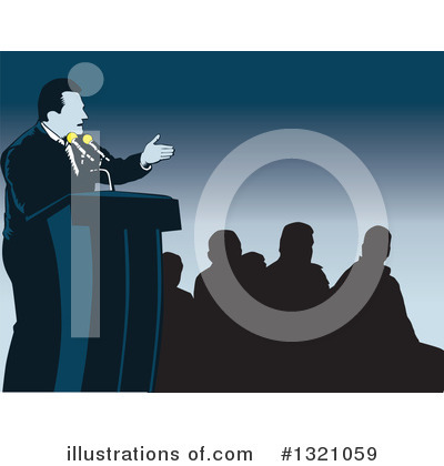 Royalty-Free (RF) Politician Clipart Illustration by David Rey - Stock Sample #1321059