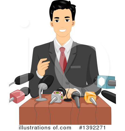 Royalty-Free (RF) Politician Clipart Illustration by BNP Design Studio - Stock Sample #1392271