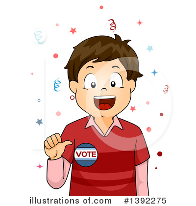 Voting Clipart #1392275 by BNP Design Studio