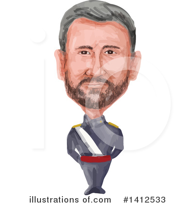 Caricature Clipart #1412533 by patrimonio