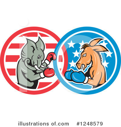 Presidential Election Clipart #1248579 by patrimonio