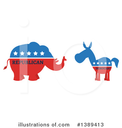 Royalty-Free (RF) Politics Clipart Illustration by Hit Toon - Stock Sample #1389413