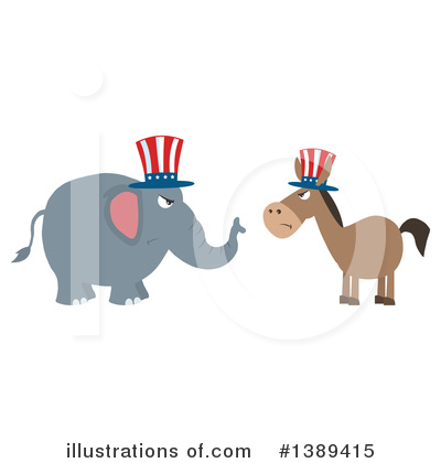 Donkey Clipart #1389415 by Hit Toon