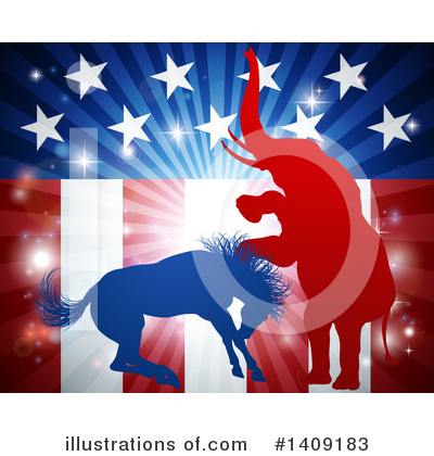 Politics Clipart #1409183 by AtStockIllustration