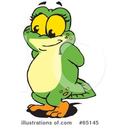 Amphibian Clipart #65145 by Dennis Holmes Designs