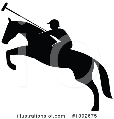 Equestrian Clipart #1392675 by Vector Tradition SM