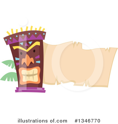 Royalty-Free (RF) Polynesian Clipart Illustration by BNP Design Studio - Stock Sample #1346770