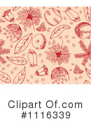 Pomegranate Clipart #1116339 by Cherie Reve