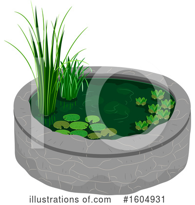 Lily Pad Clipart #1604931 by BNP Design Studio