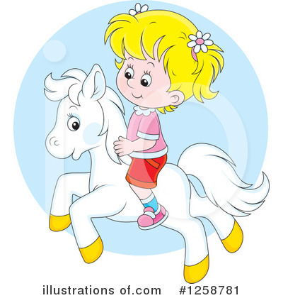 Royalty-Free (RF) Pony Clipart Illustration by Alex Bannykh - Stock Sample #1258781