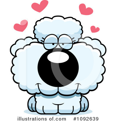Royalty-Free (RF) Poodle Clipart Illustration by Cory Thoman - Stock Sample #1092639