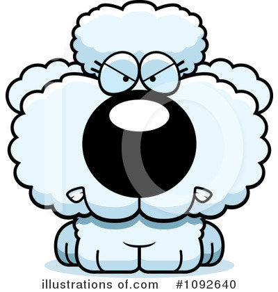Royalty-Free (RF) Poodle Clipart Illustration by Cory Thoman - Stock Sample #1092640