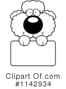 Poodle Clipart #1142934 by Cory Thoman