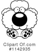 Poodle Clipart #1142935 by Cory Thoman